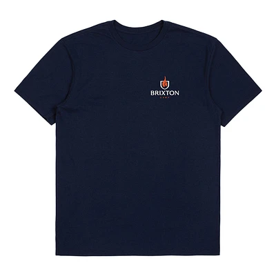 Brixton Men's Camp Alpha T Shirt