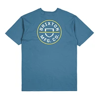 Brixton Men's Crest II T Shirt