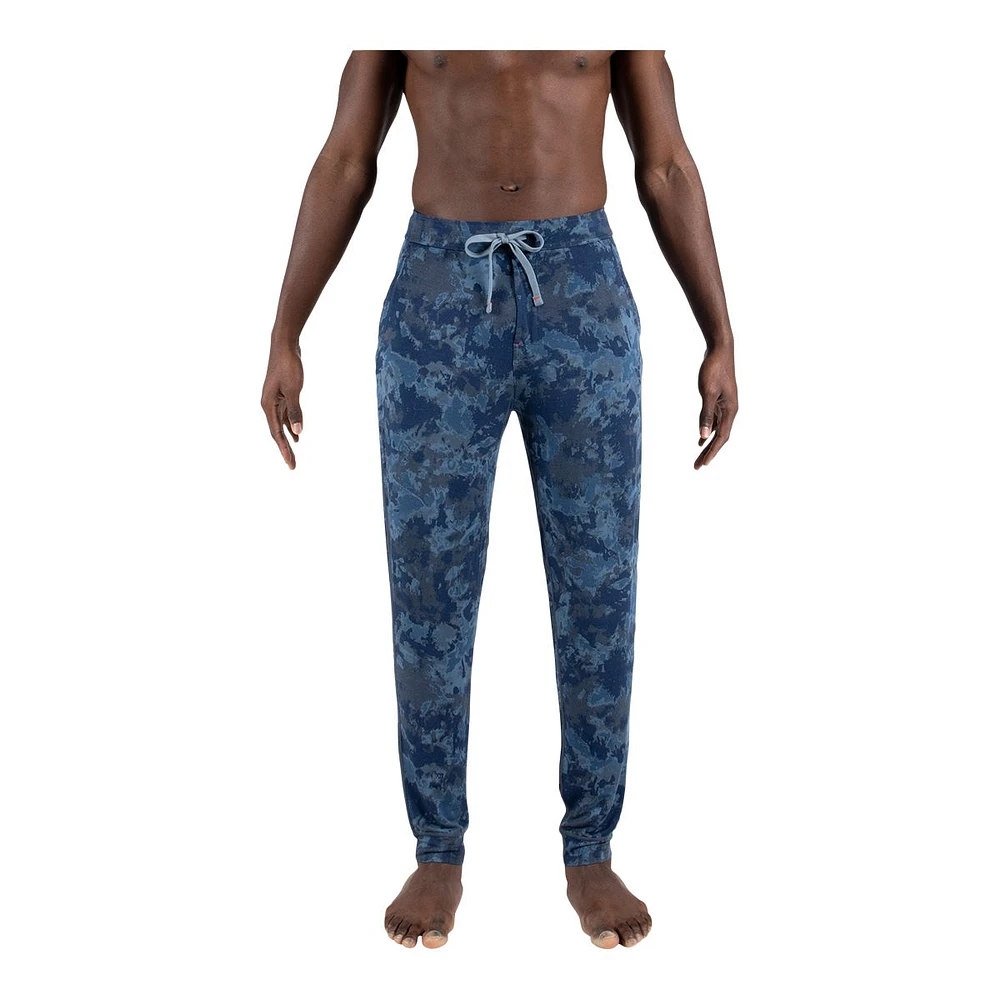 SAXX Men's Snooze Jogger Lounge Pants with Elastic Waistband