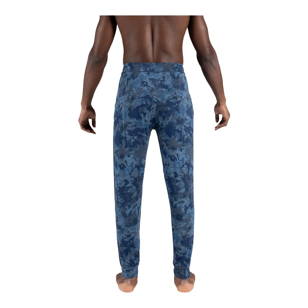 SAXX Men's Snooze Jogger Lounge Pants with Elastic Waistband