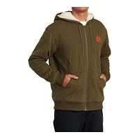 RVCA Men's Arrow Fleece Full Zip Hoodie