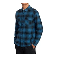 RVCA Men's Vesuvio Flannel Long Sleeve Shirt