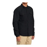 RVCA Men's Instrument Quilted Long Sleeve Shirt