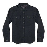 RVCA Men's Instrument Quilted Long Sleeve Shirt