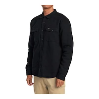 RVCA Men's Instrument Quilted Long Sleeve Shirt