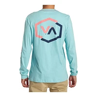 RVCA Men's Shifted Long Sleeve T Shirt