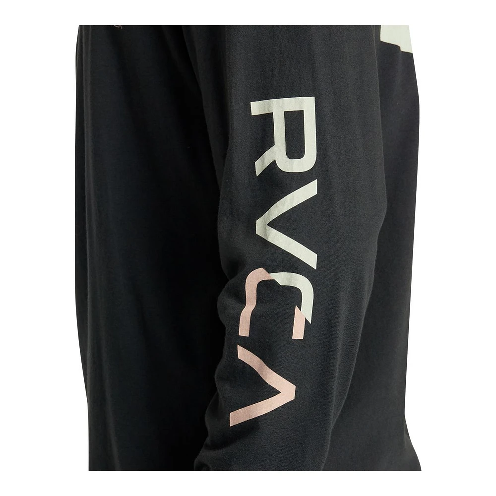 RVCA Men's Shifted Long Sleeve T Shirt