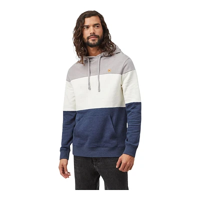 Tentree Men's Treefleece Blocked Pullover Hoodie, Midweight Cotton, Kangaroo Pocket