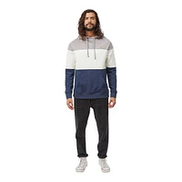 Tentree Men's Treefleece Blocked Pullover Hoodie, Midweight Cotton, Kangaroo Pocket