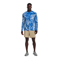 Under Armour Men's Iso-Chill Shorebreak Camo Long Sleeve Shirt