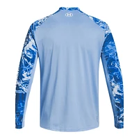 Under Armour Men's Iso-Chill Shorebreak Camo Long Sleeve Shirt