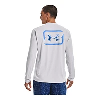 Under Armour Men's Iso-Chill Shorebreak Back Graphic Long Sleeve Shirt