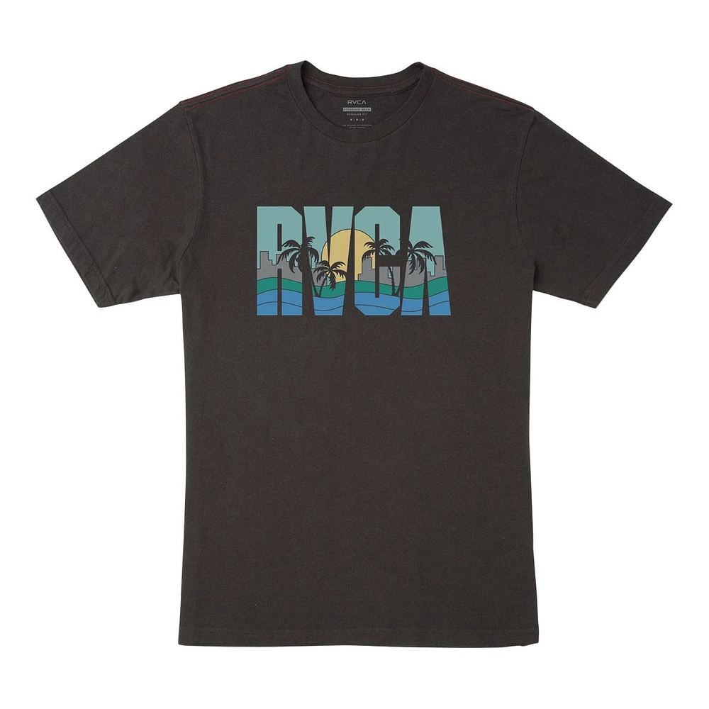 RVCA Men's Gulf Coast Short Sleeve T-Shirt