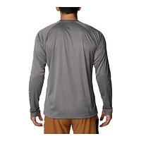 Columbia Men's Fork Stream Heather Long Sleeve Shirt