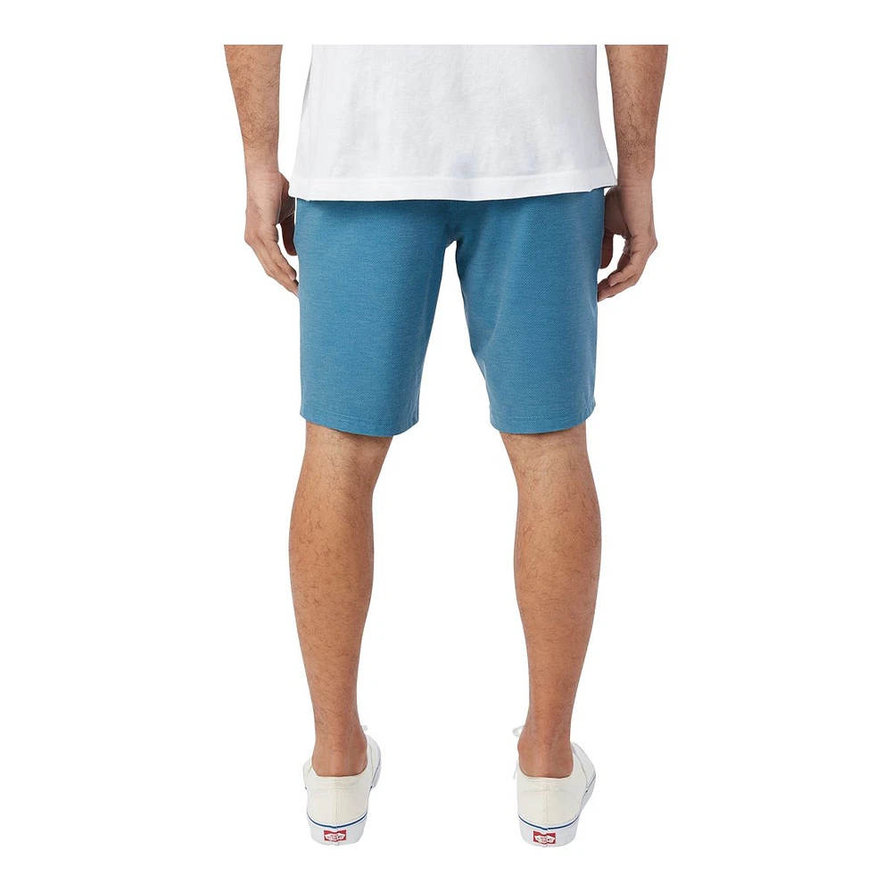 O'Neill Men's Stockton Print 20 Inch Hybrid Shorts