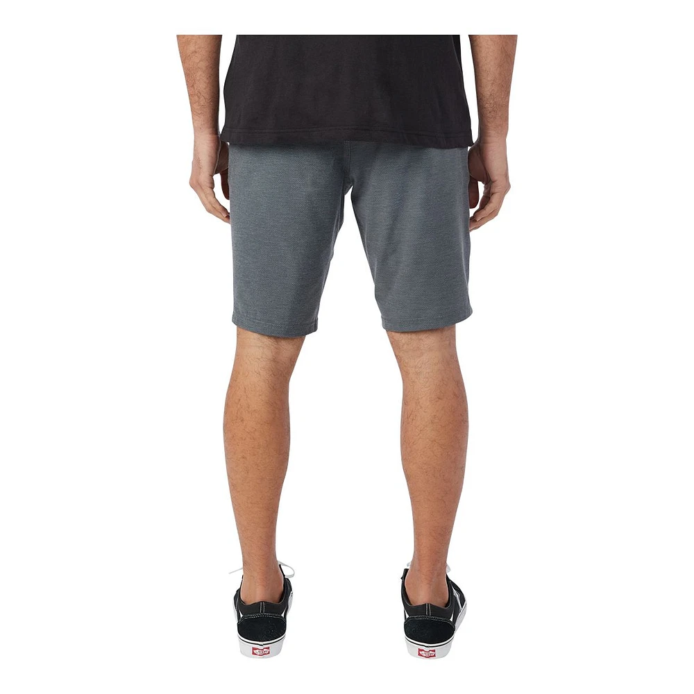 O'Neill Men's Stockton Print 20 Inch Hybrid Shorts