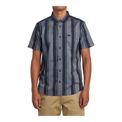 RVCA Men's That'll Do Stretch Stripe Shirt