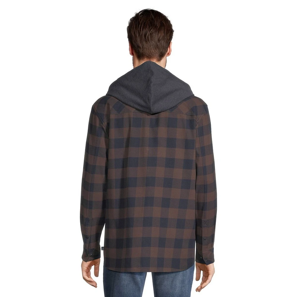 Ripzone Men's Sierra 2.0 Flannel Hoodie