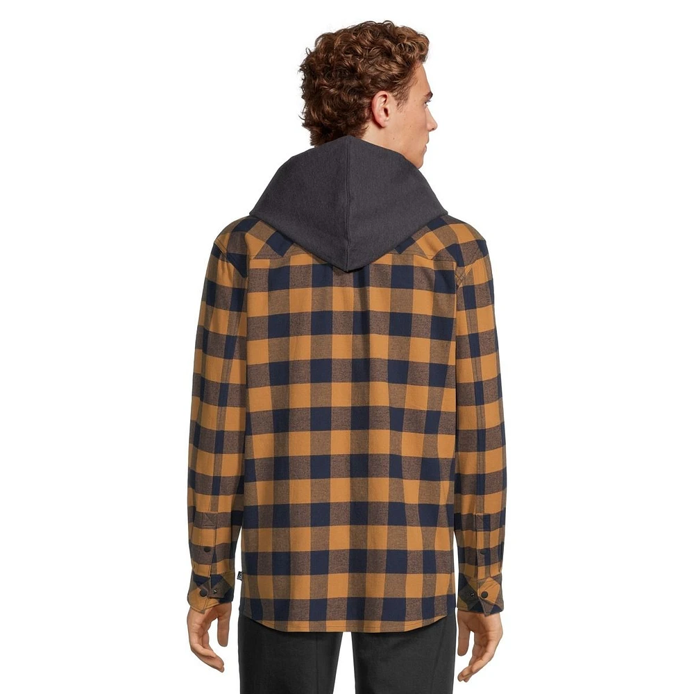 Ripzone Men's Sierra 2.0 Flannel Hoodie