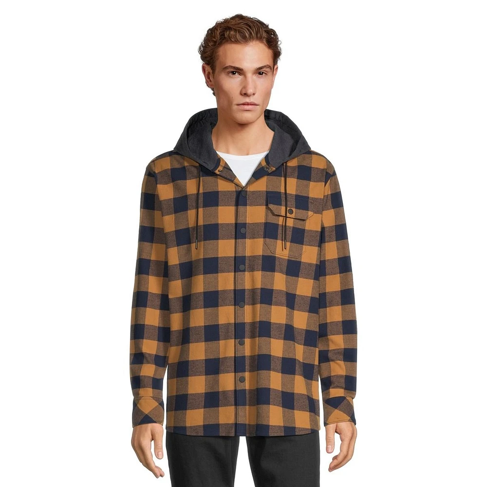 Ripzone Men's Sierra 2.0 Flannel Hoodie