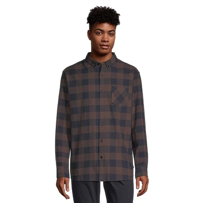 Ripzone Men's Monte 2.0 Flannel Long Sleeve Shirt