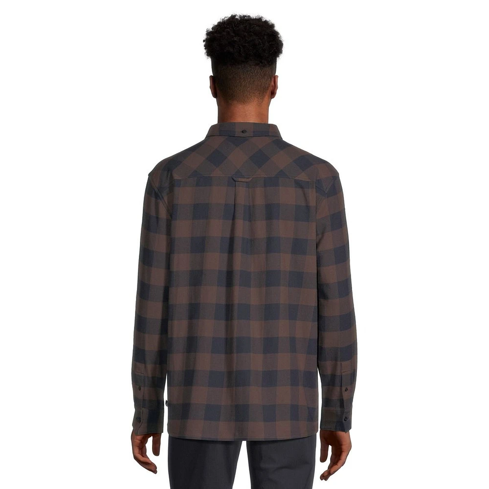 Ripzone Men's Monte 2.0 Flannel Long Sleeve Shirt