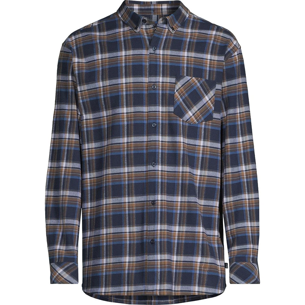 Ripzone Men's Divide Flannel Long Sleeve Shirt