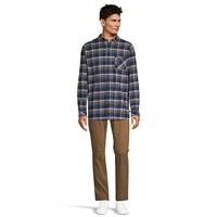 Ripzone Men's Divide Flannel Long Sleeve Shirt