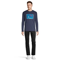 Ripzone Men's Baril Graphic Long Sleeve T Shirt