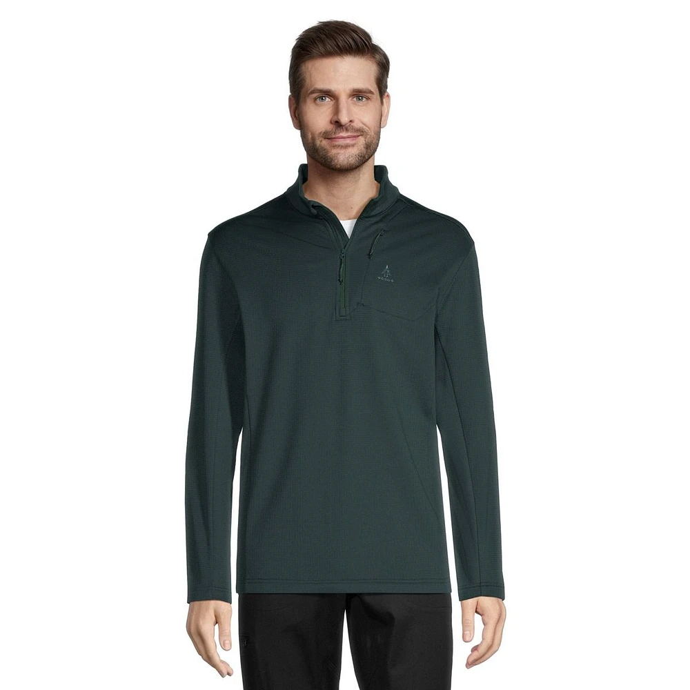 Woods Men's Aquila 1/4 Zip Long Sleeve Top