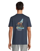 Woods Men's Cayley Wolf T Shirt