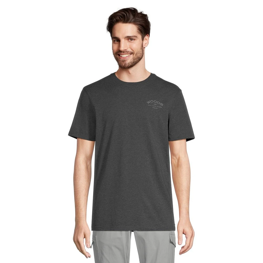 Woods Men's Cayley Logo 2 T Shirt