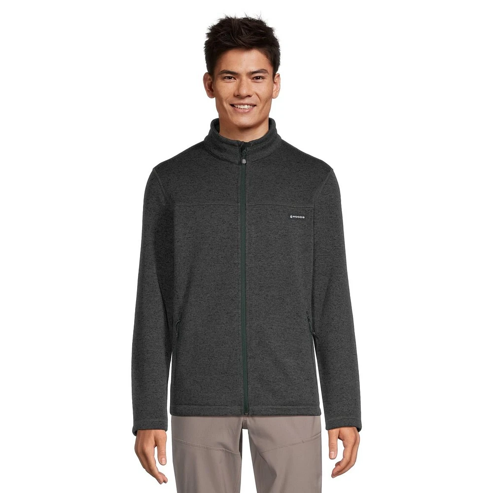 Woods Men's Matier Fleece Zip Up Top