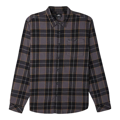 O'Neill Men's Redmond Plaid Stretch Flannel Top