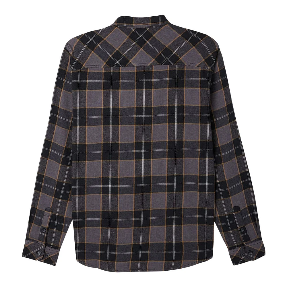 O'Neill Men's Redmond Plaid Stretch Flannel Top