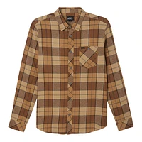 O'Neill Men's Redmond Plaid Stretch Flannel Top