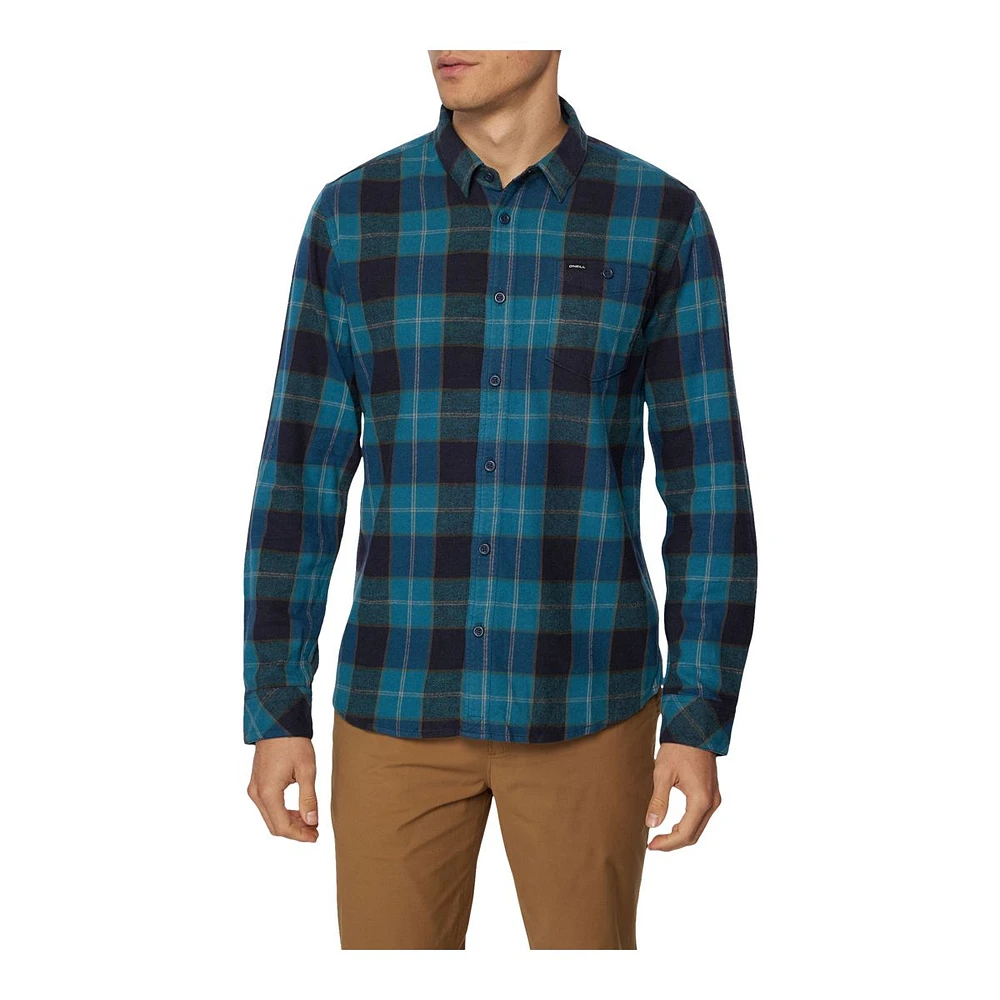 O'Neill Men's Redmond Plaid Stretch Flannel Top