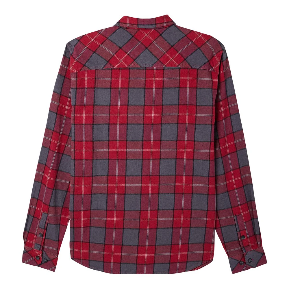 O'Neill Men's Redmond Plaid Stretch Flannel Top