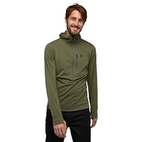 Black Diamond Men's Coefficient Quarter Zip Hoodie