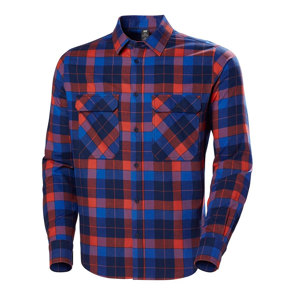 Helly Hansen Men's Lokka Organic Flannel Long Sleeve Shirt