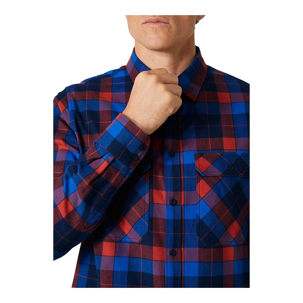 Helly Hansen Men's Lokka Organic Flannel Long Sleeve Shirt