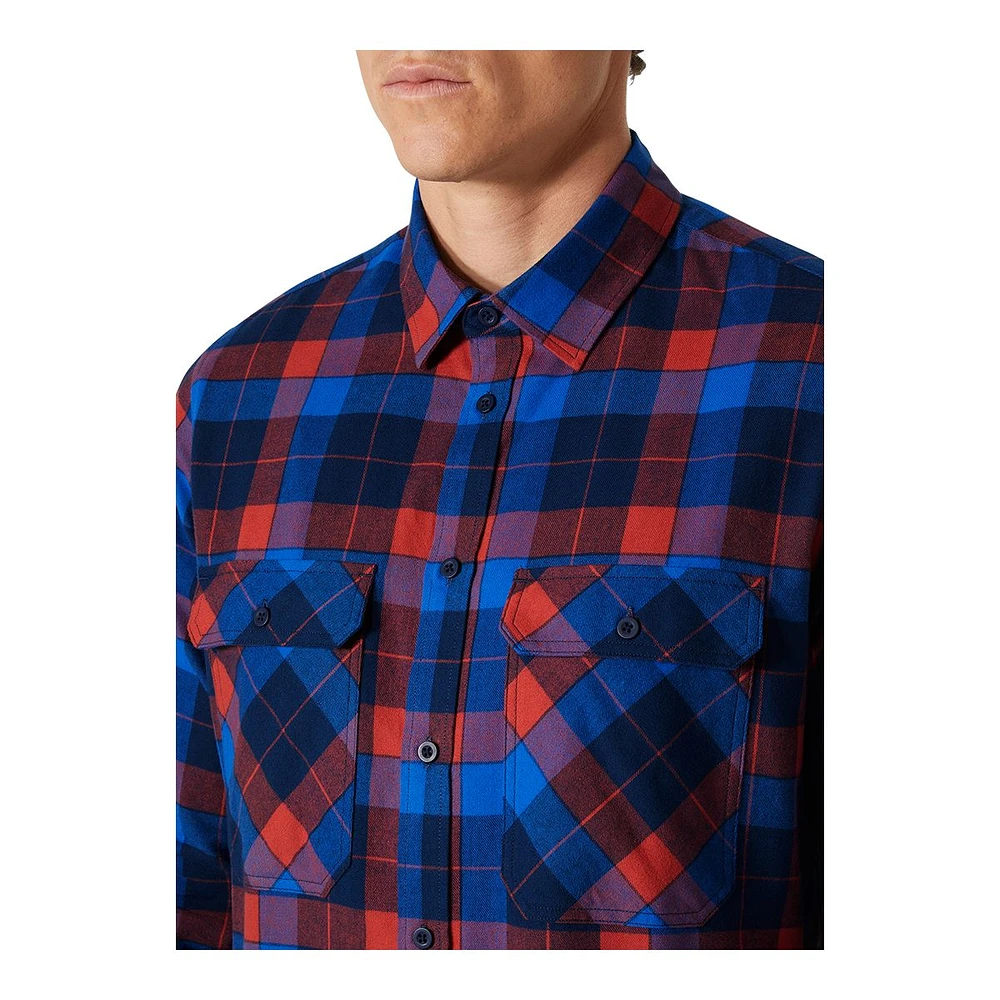 Helly Hansen Men's Lokka Organic Flannel Long Sleeve Shirt