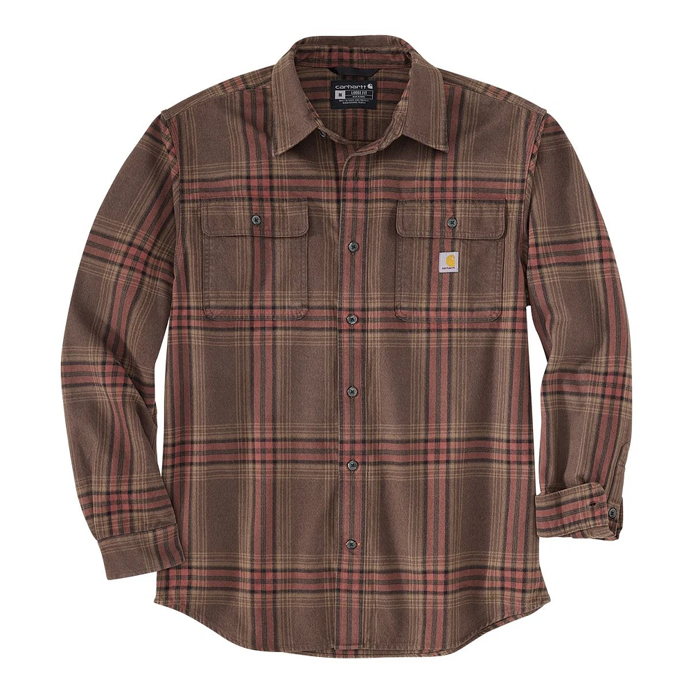 Carhartt Men's Heavyweight Flannel Long Sleeve Shirt