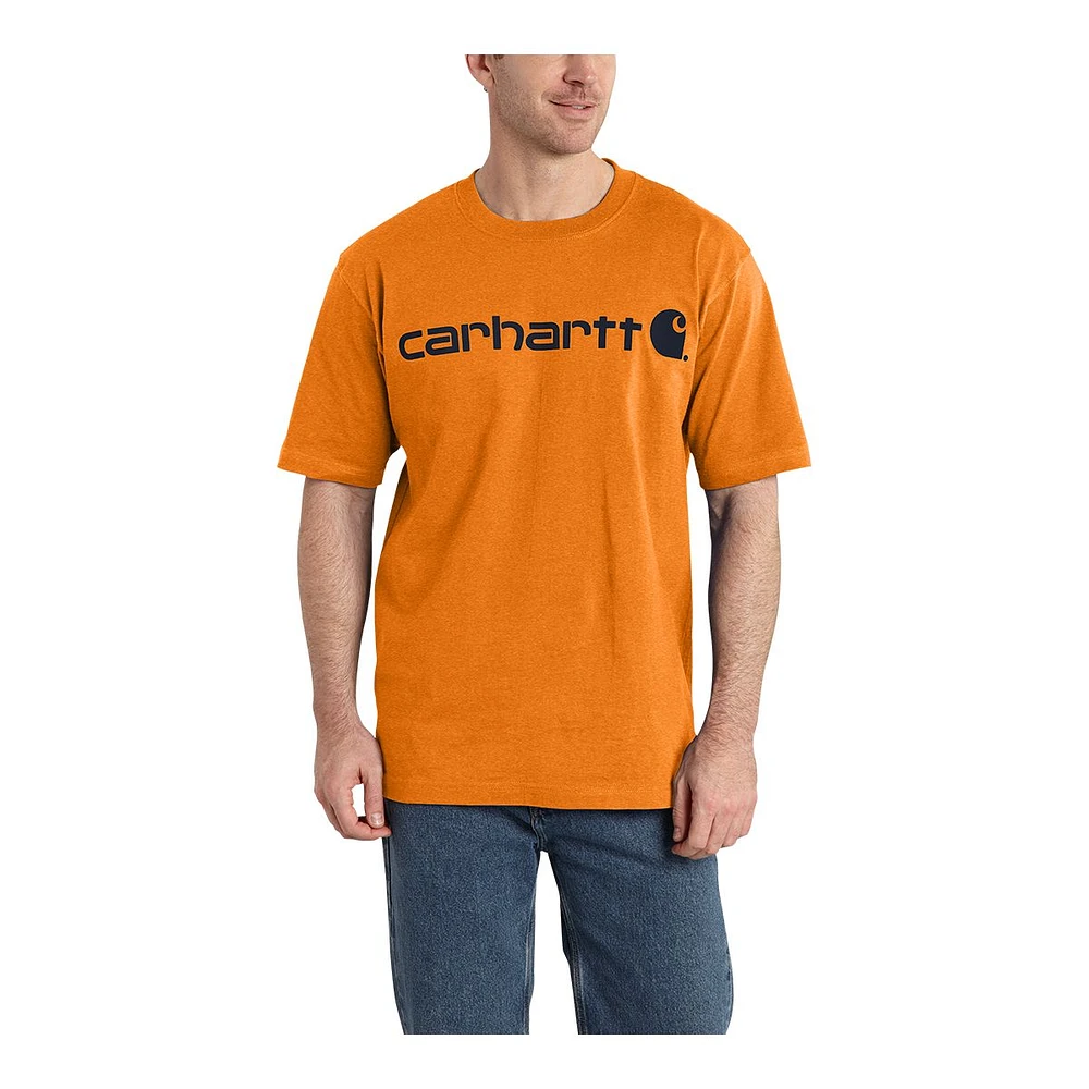 Carhartt Men's Heavyweight Logo Graphic T Shirt