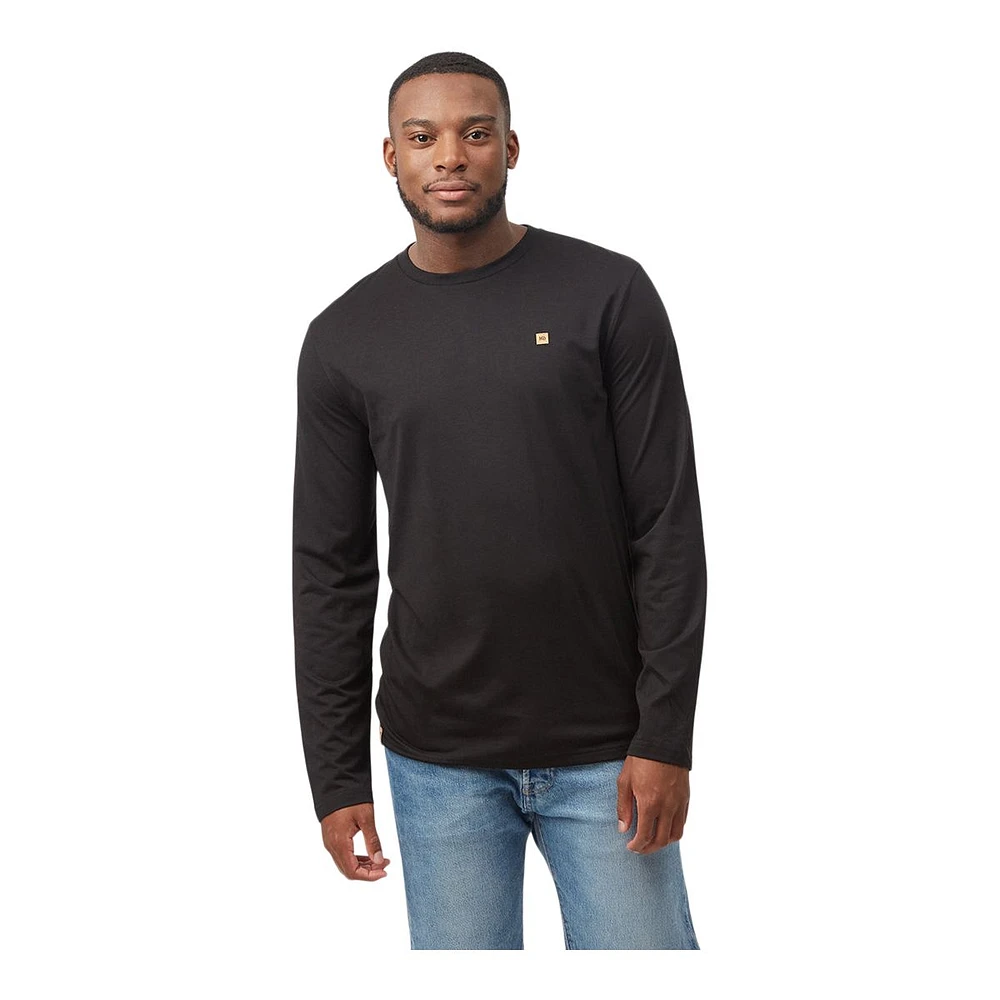 Tentree Men's Treeblend Crew Neck Long Sleeve T Shirt