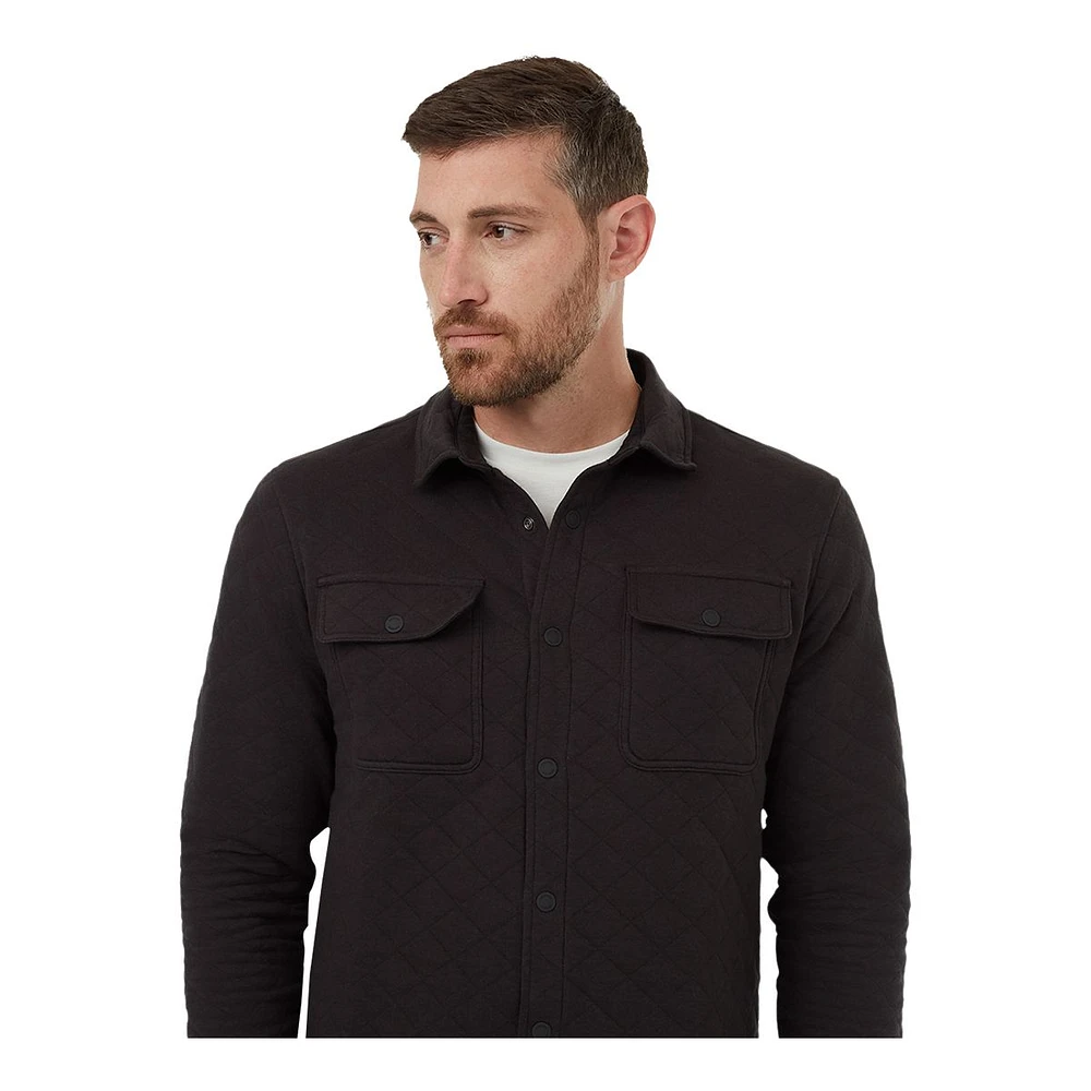 Tentree Men's Colville Quilted Shacket