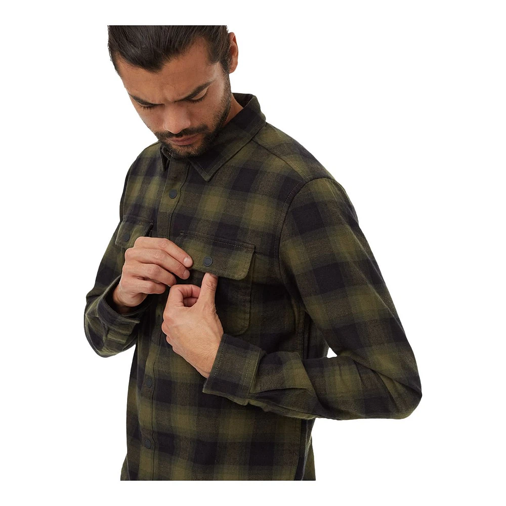 tentree Men's Kapok Flannel Colville Top