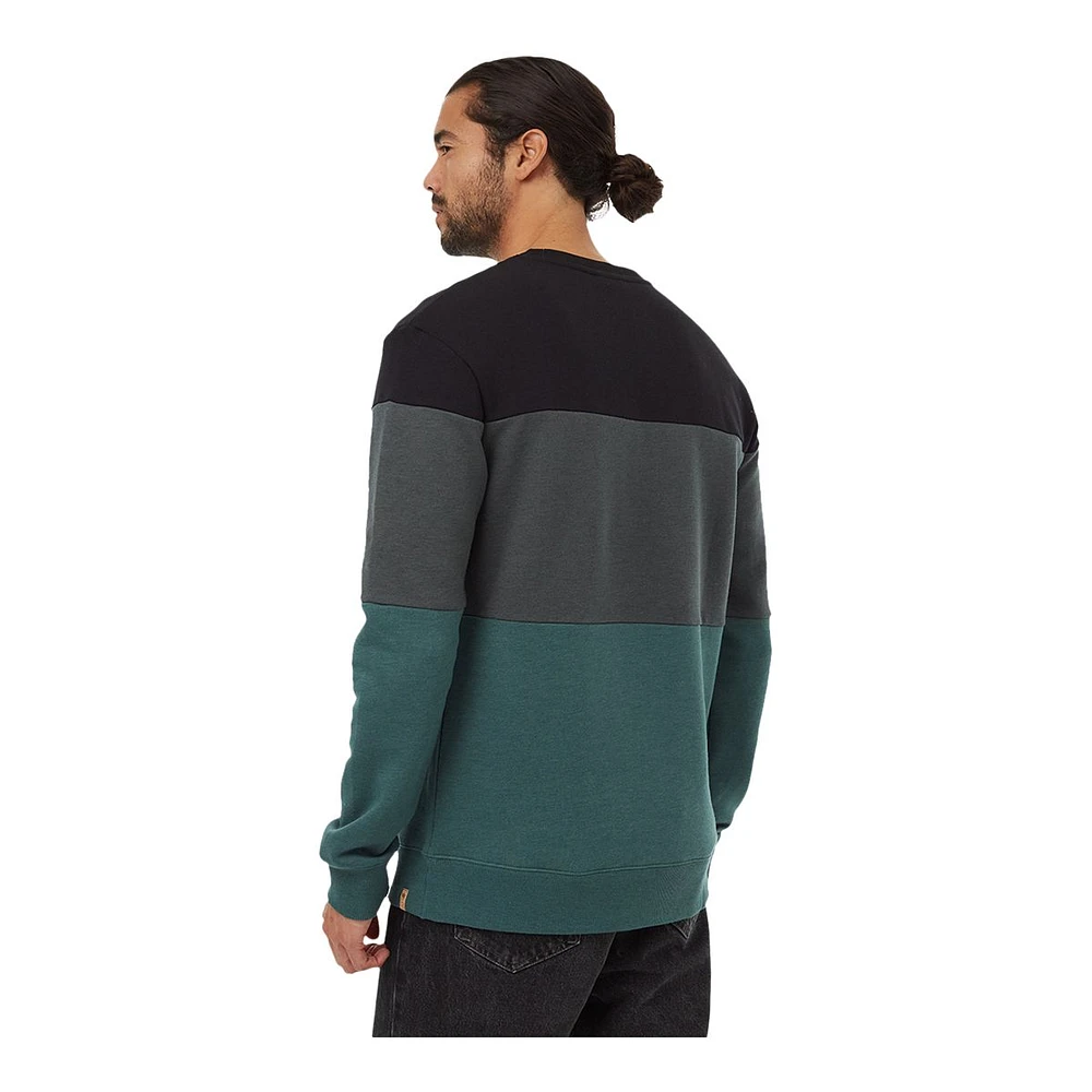 tentree Men's TreeFleece Blocked Sweatshirt