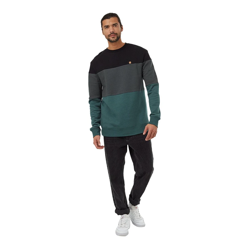 tentree Men's TreeFleece Blocked Sweatshirt