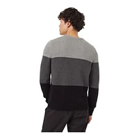 Tentree Men's Highline Blocked Crew Sweater